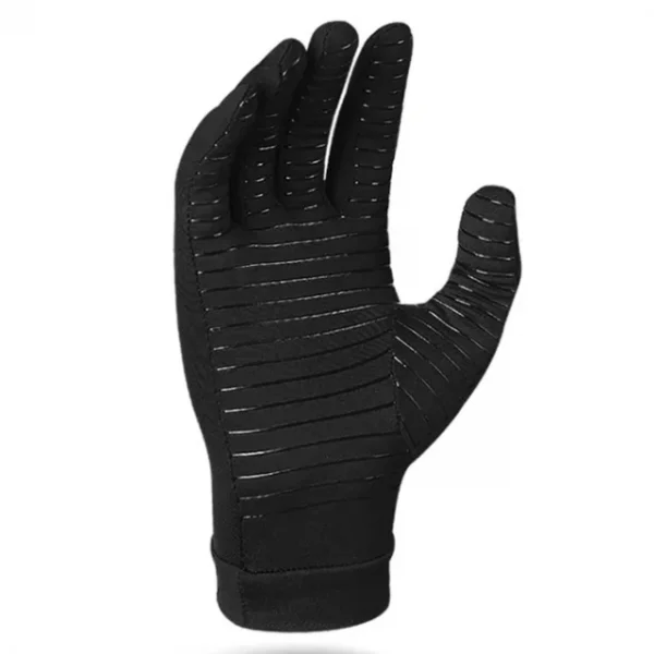 copper arthritis compression gloves for sports.