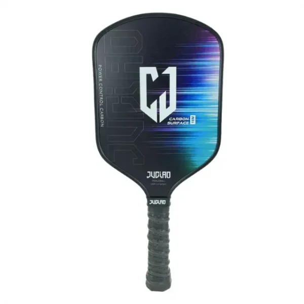 Graphite pickleball paddle for spin.