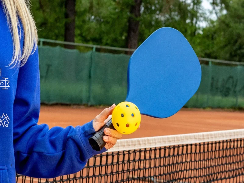 An image that can show why do people like pickleball more than tennis.